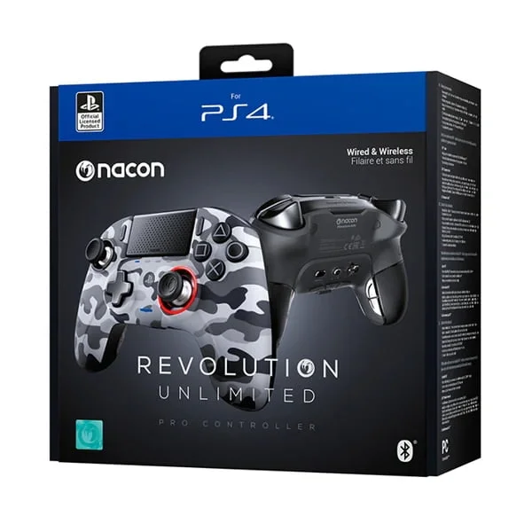 Control Nacon Revolution Unlimited Pro Controller Camuflaje Gris