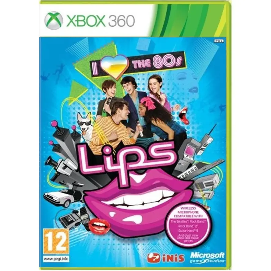 Lips: Number One Hits/Party Classics/I Love 80's/X Factor XBox 360...