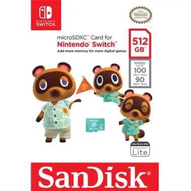 Memoria Micro SD Nintendo Sandisk 512gb | NSW