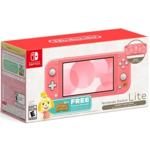 CONSOLA NINTENDO SWITCH LITE ANIMAL CROSSING: NEW HORIZONS ISABELLE ALOHA EDITION