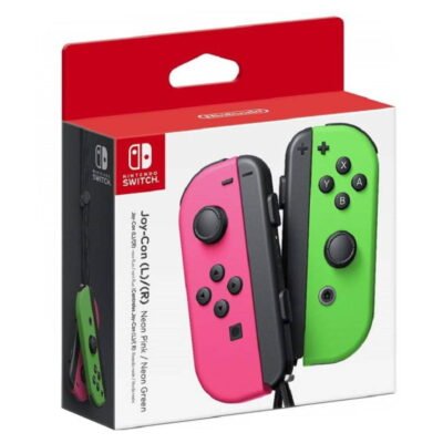 Joy Con Neon Pink (L)/Neon Green (R)