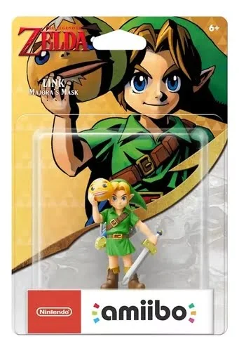Amiibo Link Majoras Mask The Legend Of Zelda -NSW