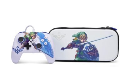 Bundle Pack - Enhanced Wired Controller + Slim Case - Zelda