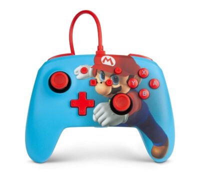 Enhanced Wired Controller Mario Punch