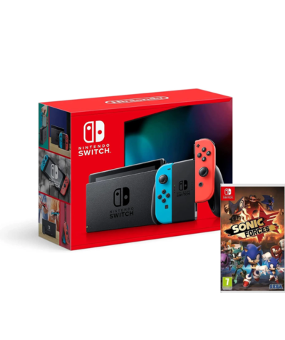 Consola Nintendo Switch V2 Neon + Sonic Forces | NSW